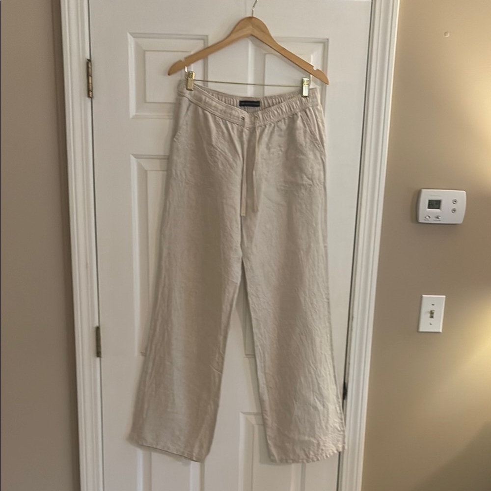 Marks & Spencer’s Linen drawstring pants